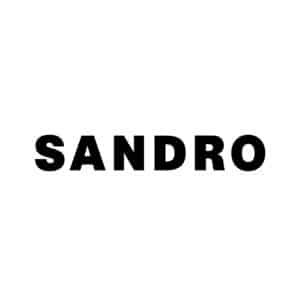 sandro logo square black